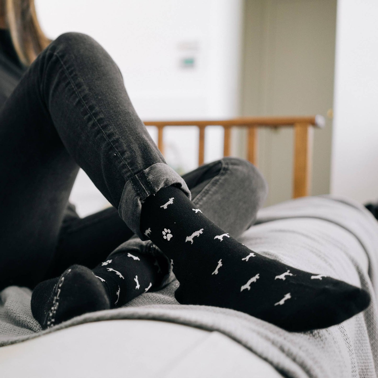 Conscious Step - Socks that Save Dogs (Black Dogs) Conscious Step -better made easy-eco-friendly-sustainable-gifting
