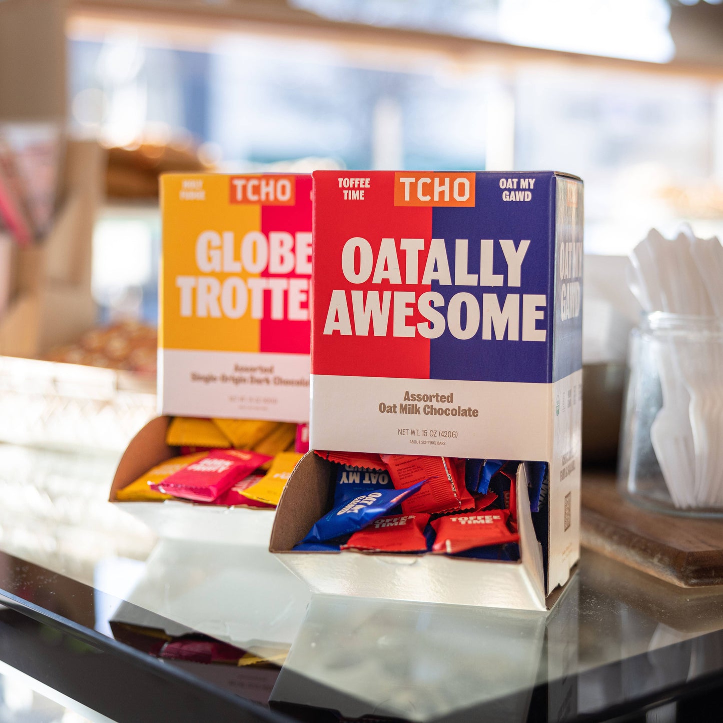 TCHO - Oatally Awesome, Snacking Bite-Sized Chocolate TCHO -better made easy-eco-friendly-sustainable-gifting