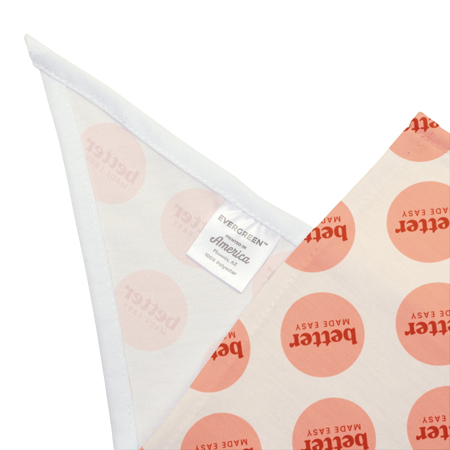 Customized Pet Bandana Pets Printify -better made easy-eco-friendly-sustainable-gifting
