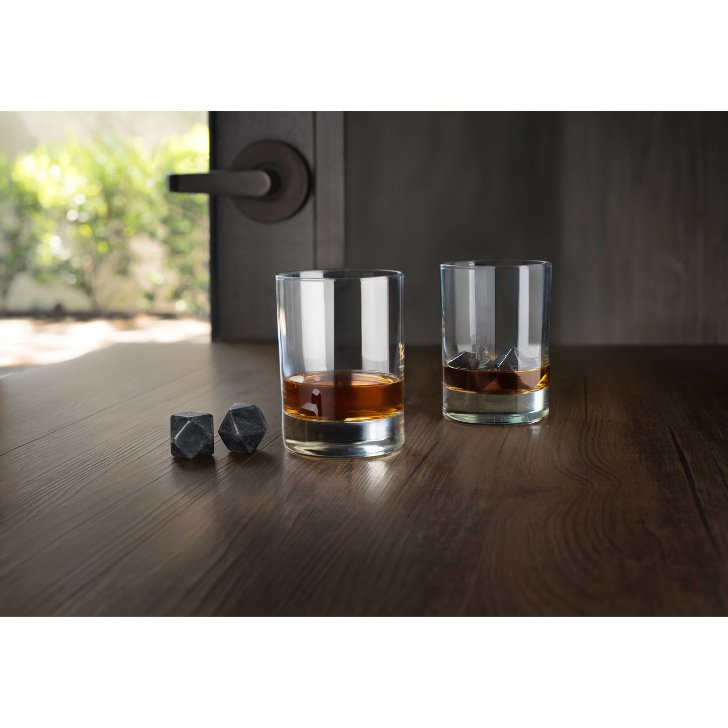 Viski - Glacier Rocks® Hexagonal Basalt Rock Ice Stones - Set of 4 Viski -better made easy-eco-friendly-sustainable-gifting
