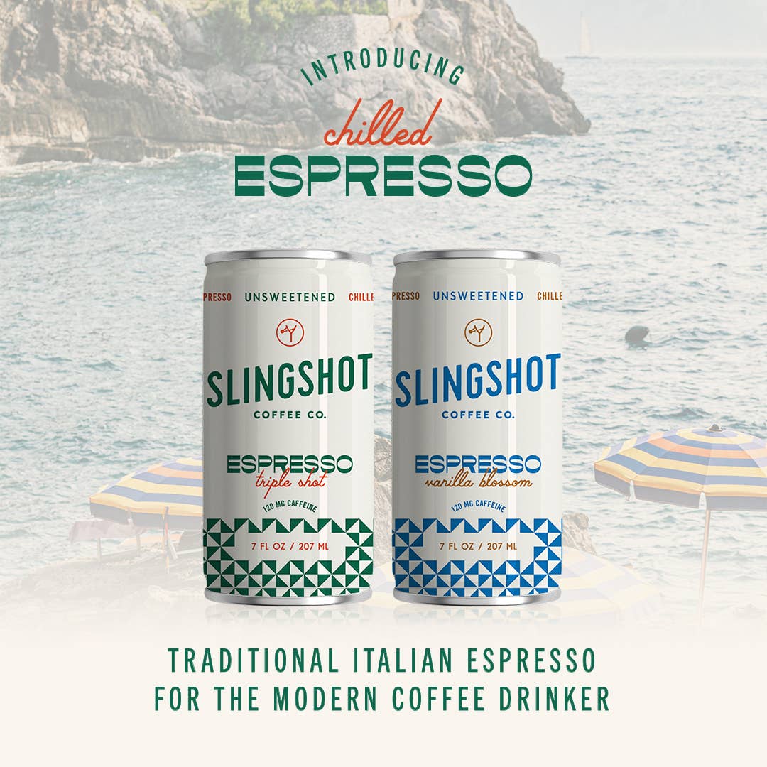 Slingshot Coffee Company - Chilled Espresso - Vanilla Blossom Slingshot Coffee Company -better made easy-eco-friendly-sustainable-gifting