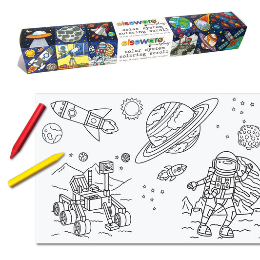 eco-kids / elseware unplug - Coloring Scrolls - Assorted (3 each) - case eco-kids / elseware unplug -better made easy-eco-friendly-sustainable-gifting