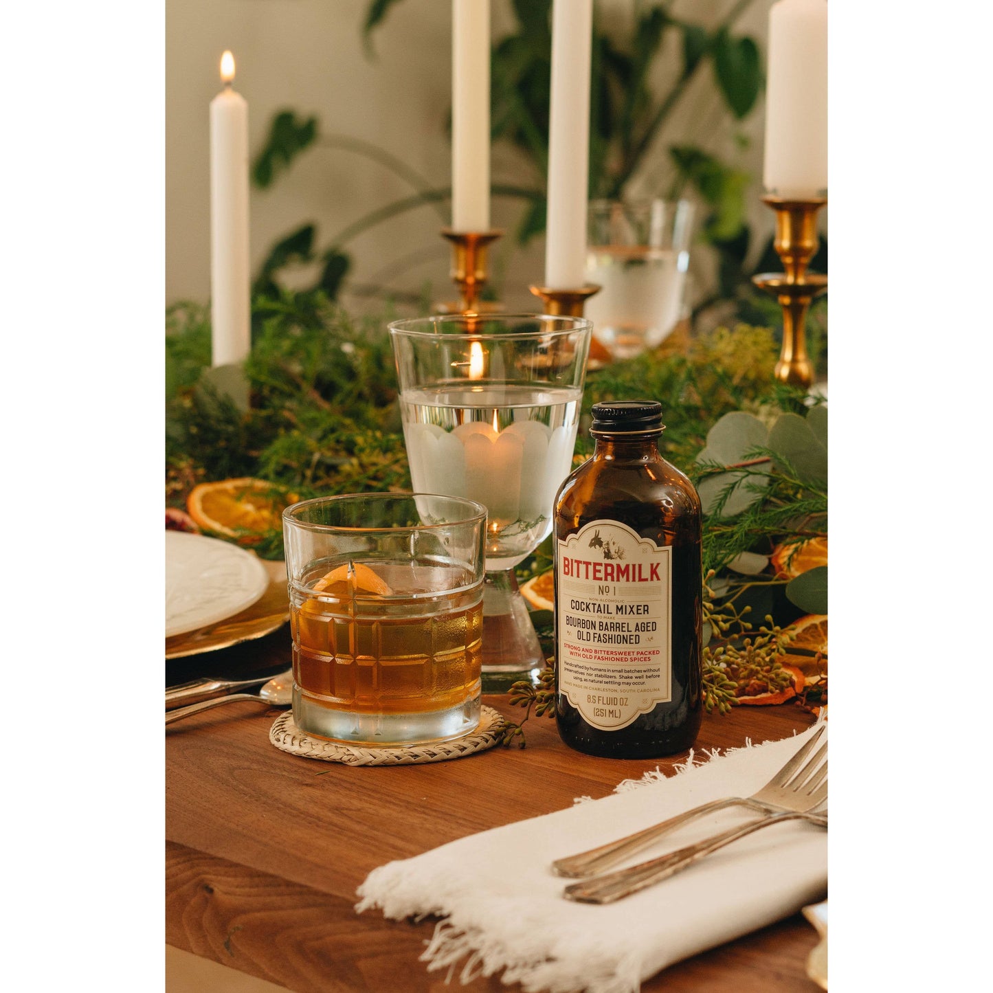 Bittermilk Bottling Co. - Bittermilk No.1 - Bourbon Barrel Aged Old Fashioned Bittermilk Bottling Co. -better made easy-eco-friendly-sustainable-gifting