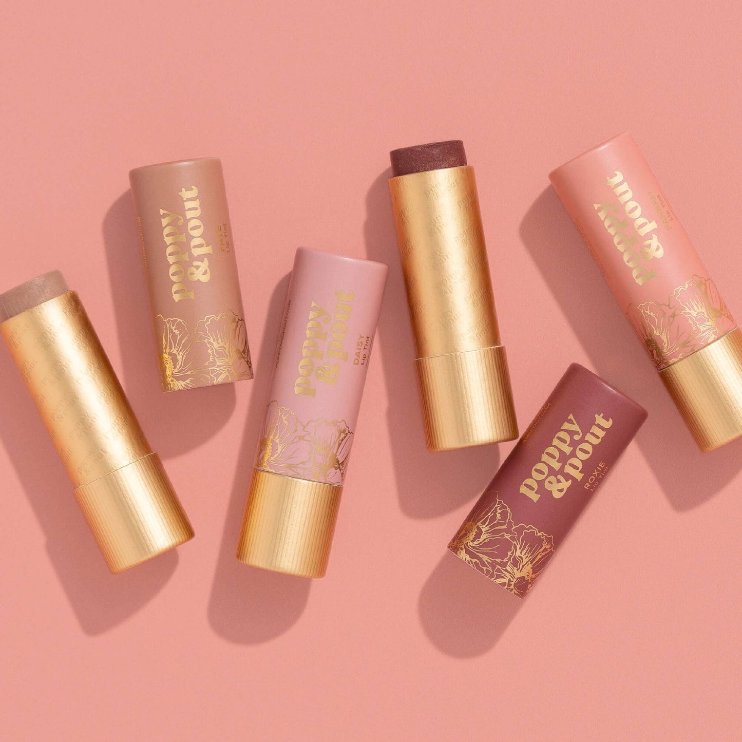 Poppy & Pout - Lip Tint, Farrah Poppy & Pout -better made easy-eco-friendly-sustainable-gifting