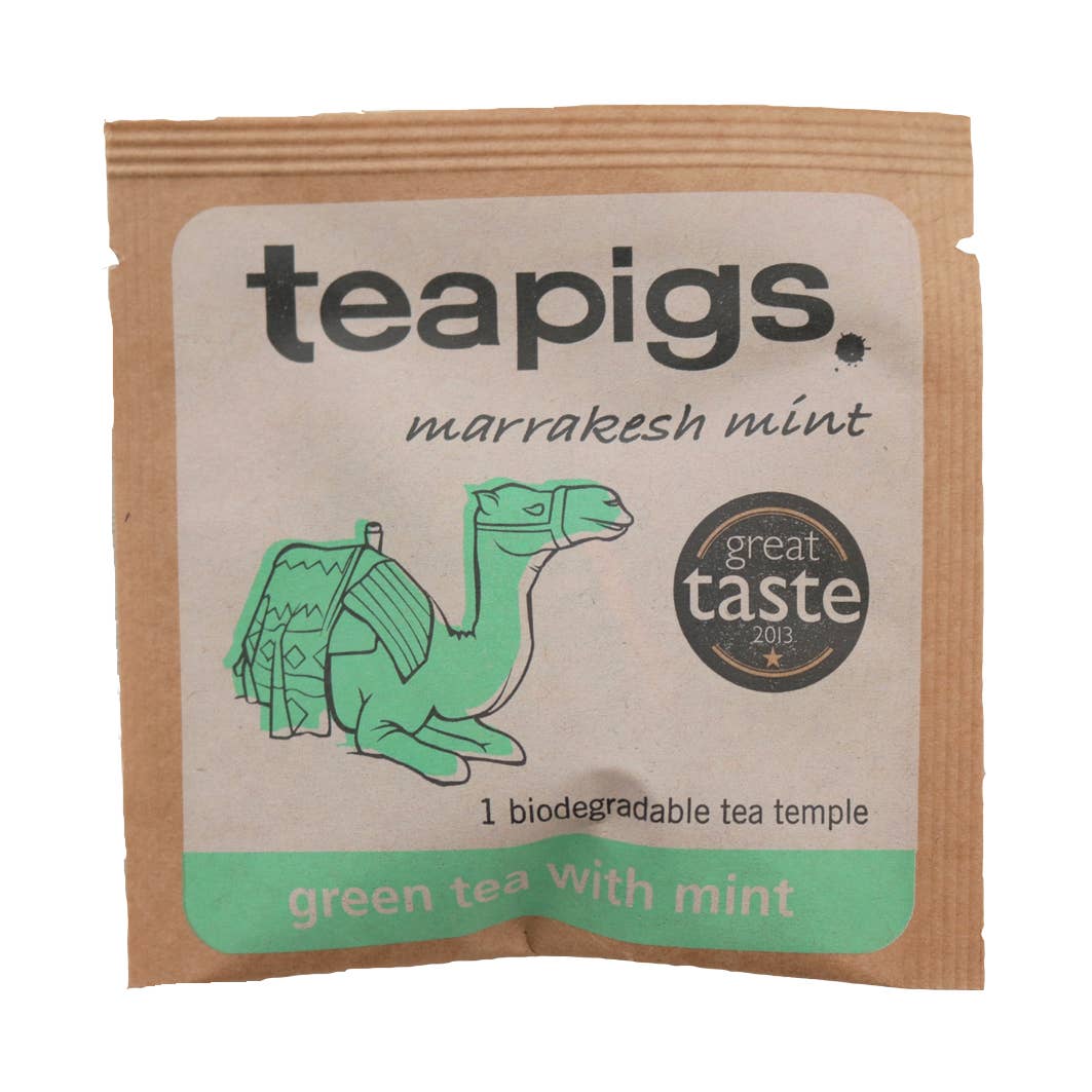 teapigs - Teapigs Envelopes teapigs Green Tea with Mint -better made easy-eco-friendly-sustainable-gifting