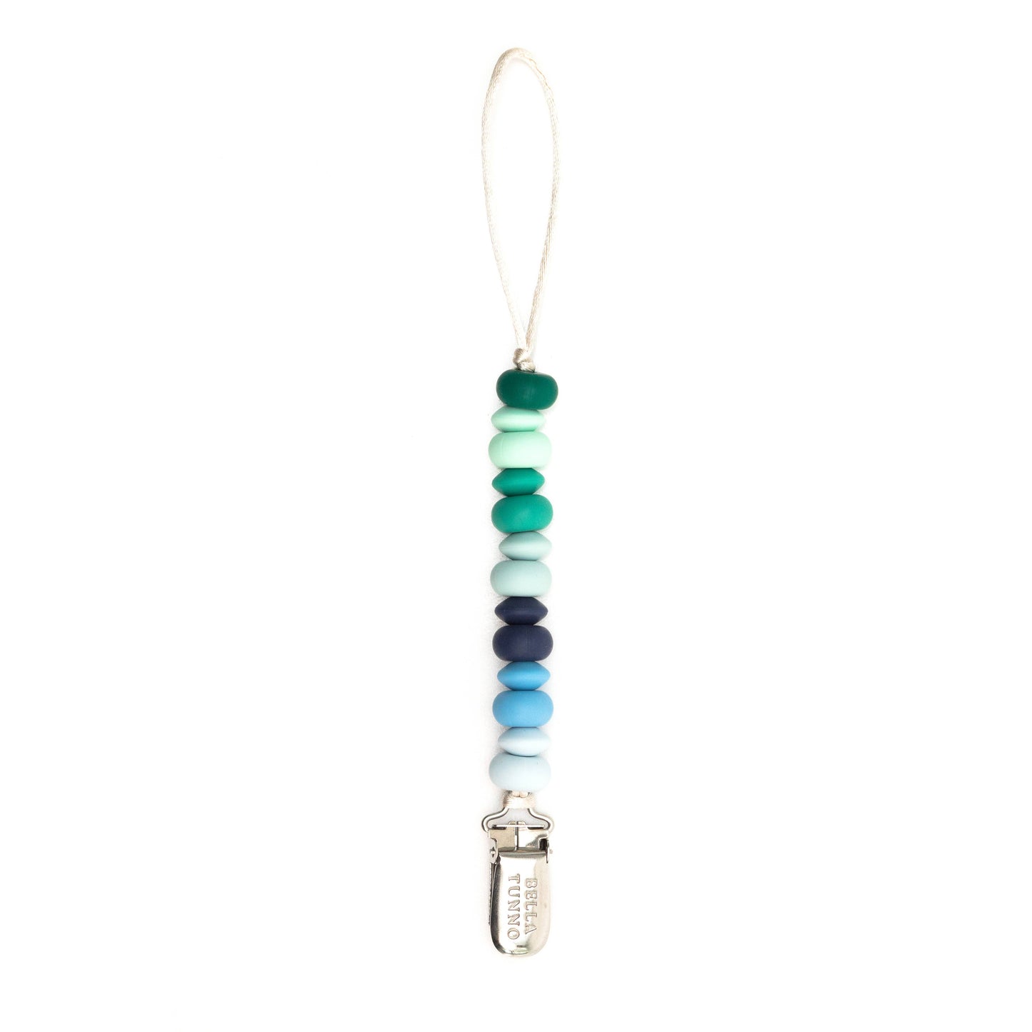 Bella Tunno - Multi Color Blues Pacifier Clip Bella Tunno -better made easy-eco-friendly-sustainable-gifting