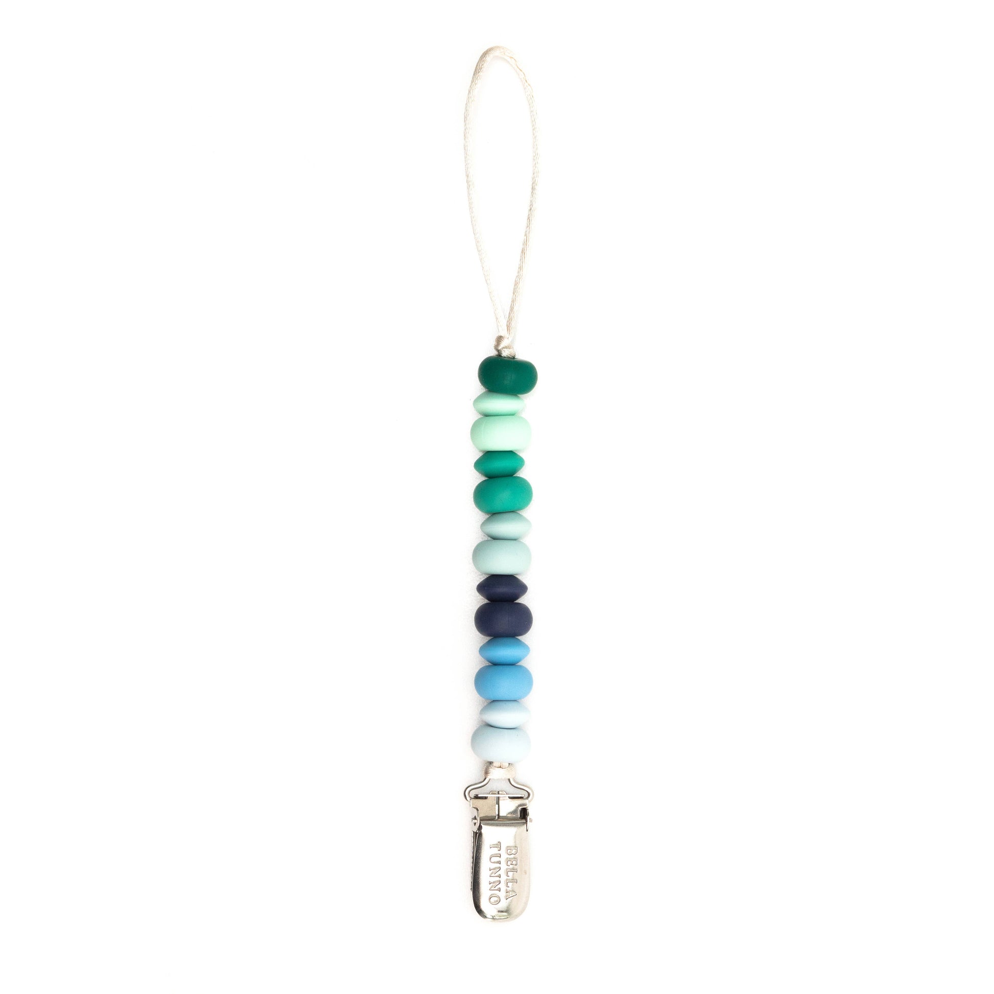 Bella Tunno - Multi Color Blues Pacifier Clip Bella Tunno -better made easy-eco-friendly-sustainable-gifting