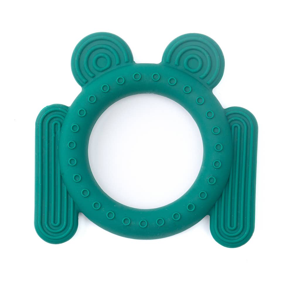 Bella Tunno - Frog Rattle Teether - a gift that gives a meal  Bella Tunno   -better made easy-eco-friendly-sustainable-gifting