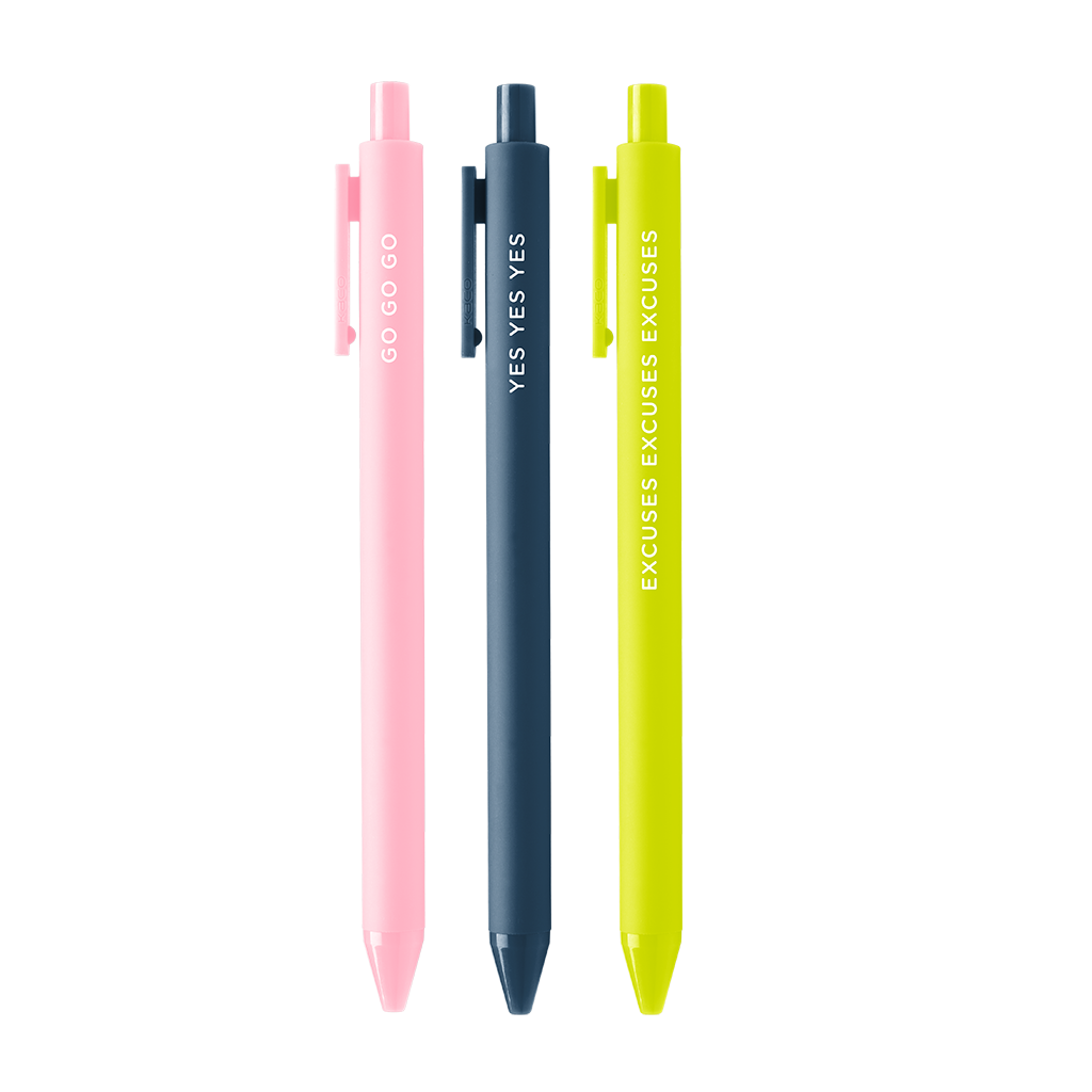 Talking Out of Turn: Work Mood - 3 pack Jotter Set Talking Out of Turn -better made easy-eco-friendly-sustainable-gifting