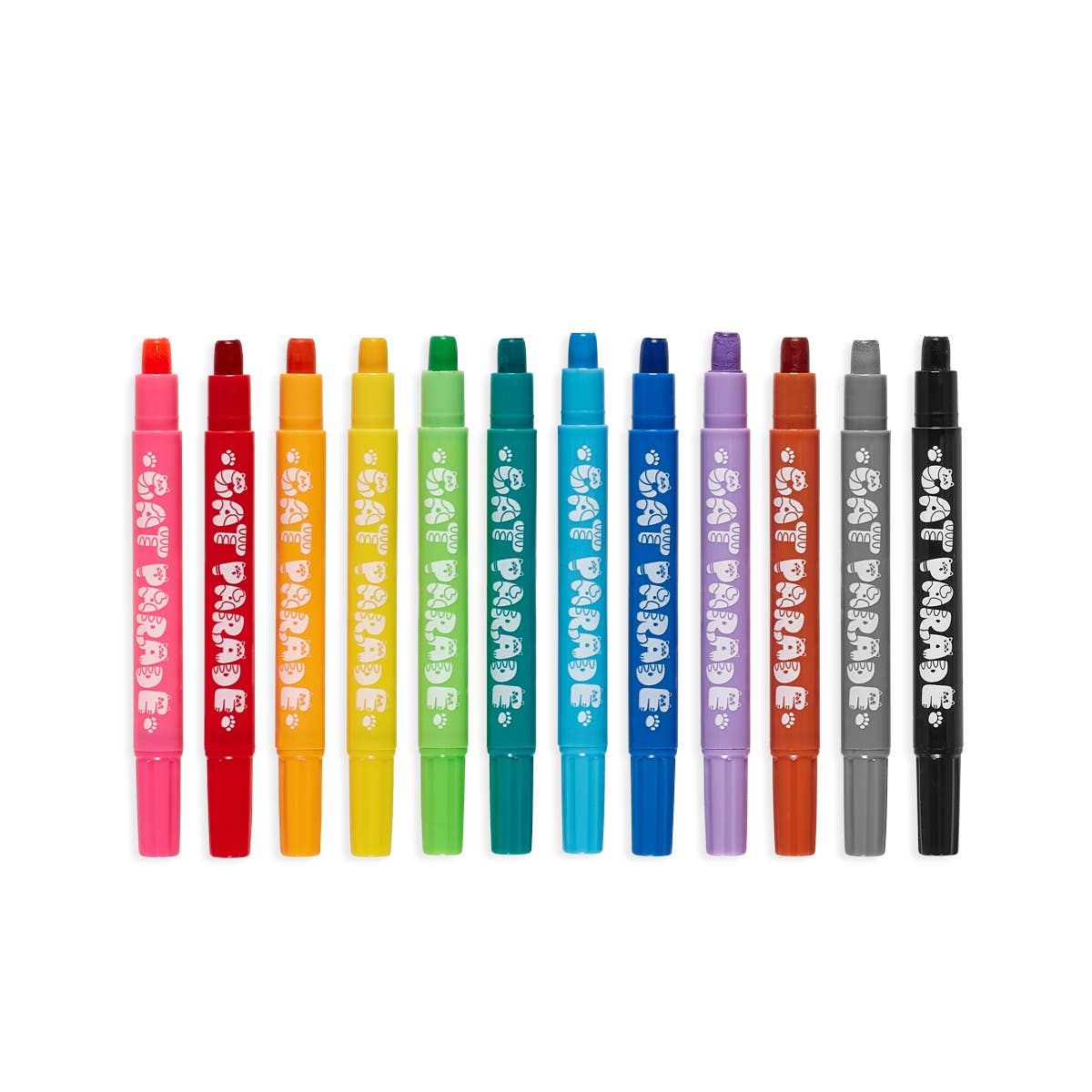OOLY - Cat Parade Gel Crayons - Set of 12 OOLY -better made easy-eco-friendly-sustainable-gifting