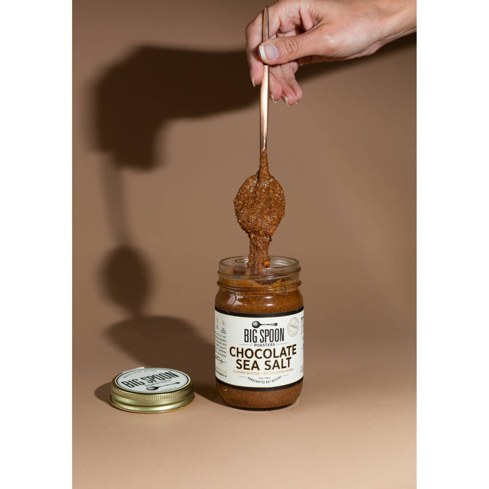 Big Spoon Roasters - Chocolate Sea Salt Almond Butter Big Spoon Roasters -better made easy-eco-friendly-sustainable-gifting