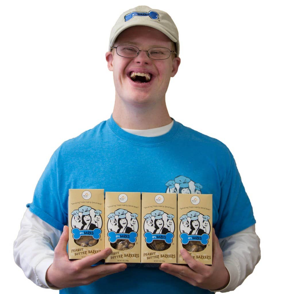 Peanut Butter Barker arcBARKS Dog Treat Company -better made easy-eco-friendly-sustainable-gifting