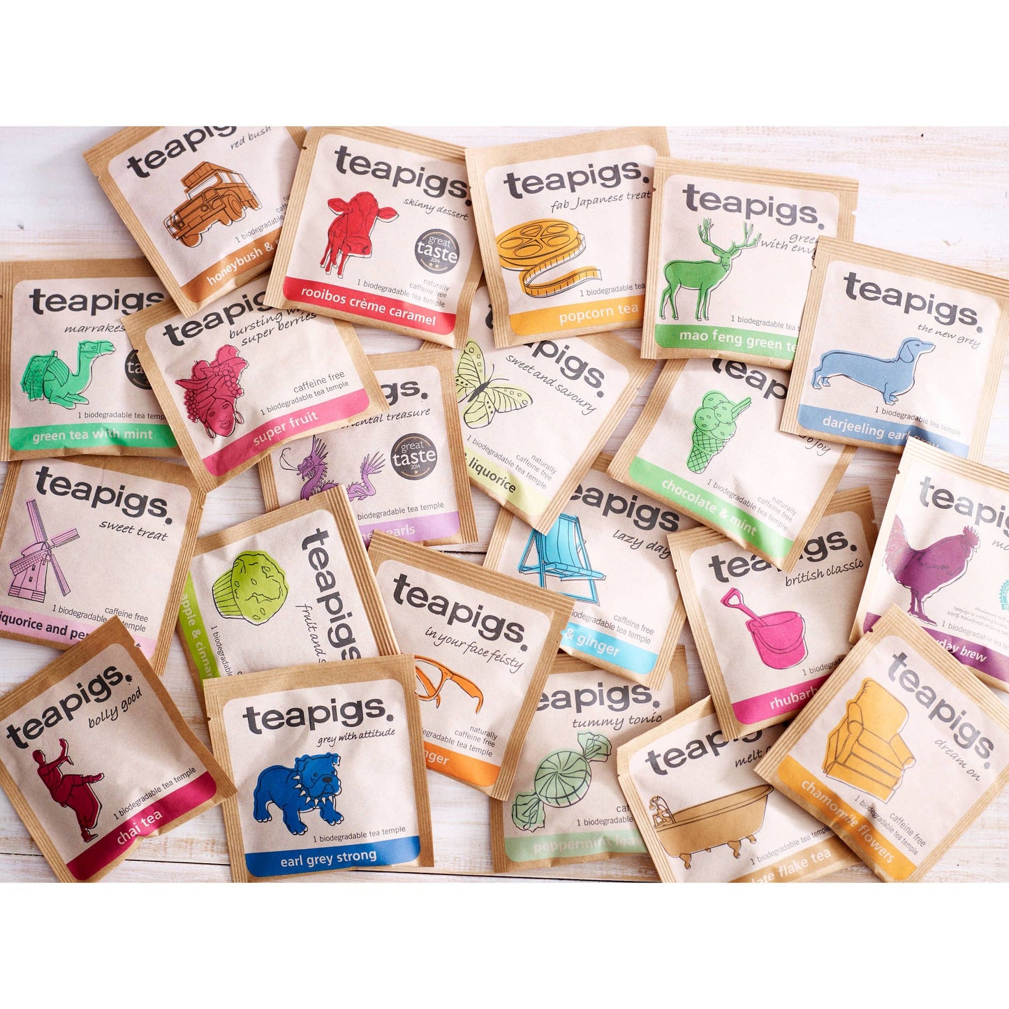 Teapigs Envelope - English Breakfast tea teapigs -better made easy-eco-friendly-sustainable-gifting