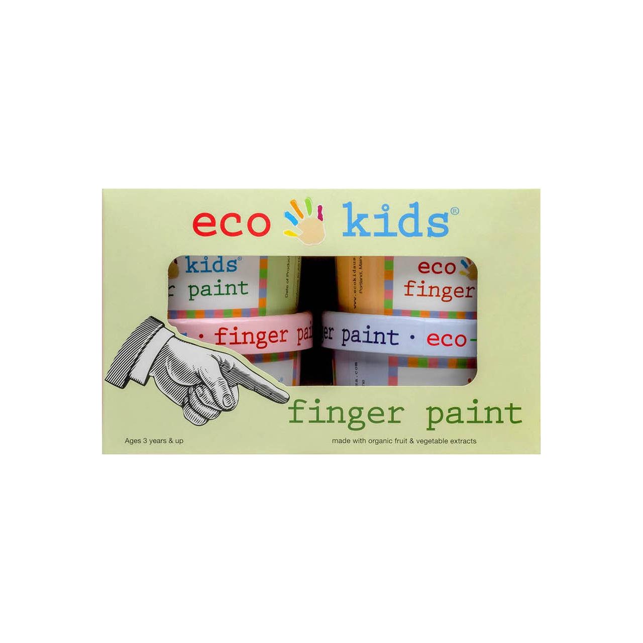 eco-friendly finger paint  eco-kids   -better made easy-eco-friendly-sustainable-gifting