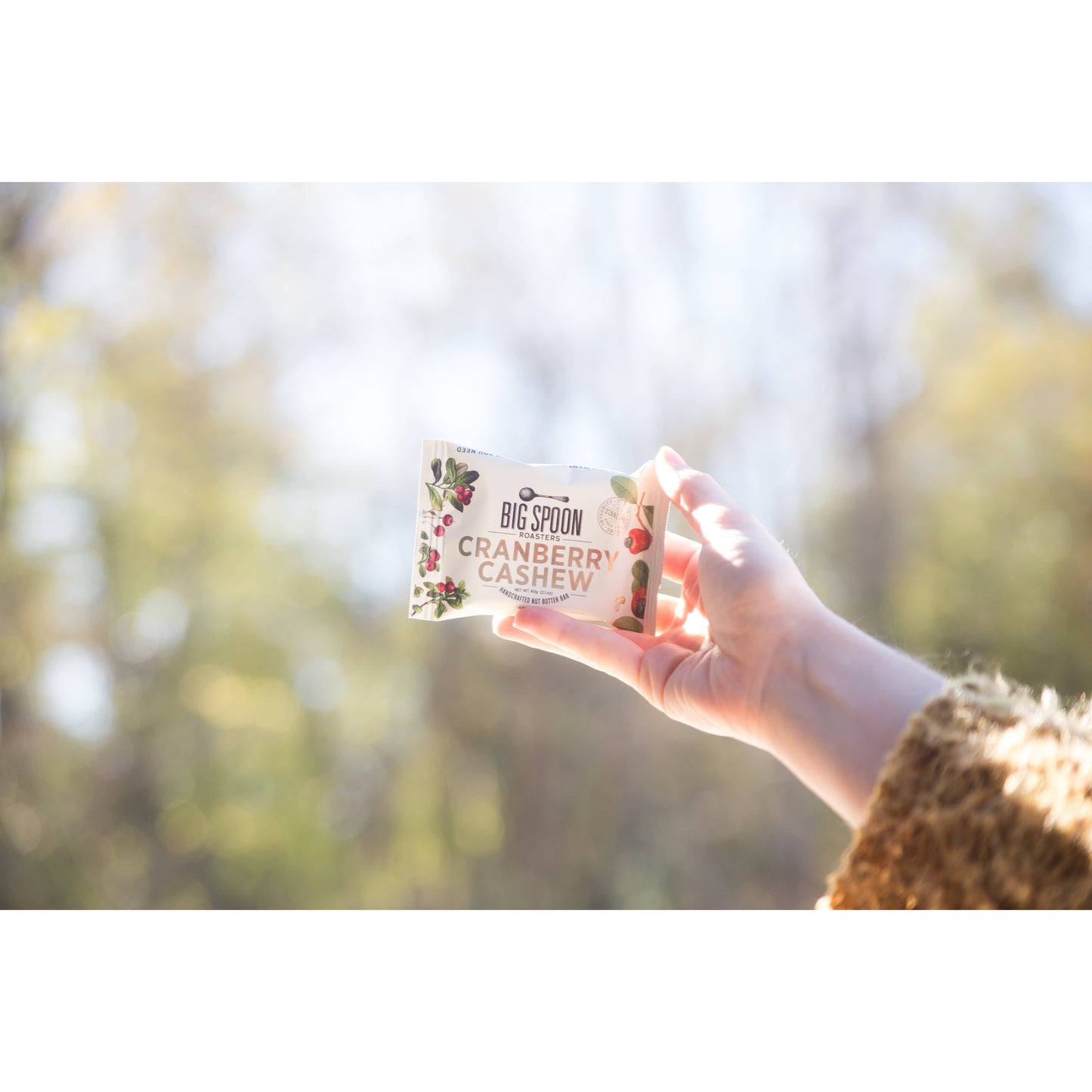 Big Spoon Roasters - Cranberry Cashew Peanut Butter Bar Big Spoon Roasters -better made easy-eco-friendly-sustainable-gifting
