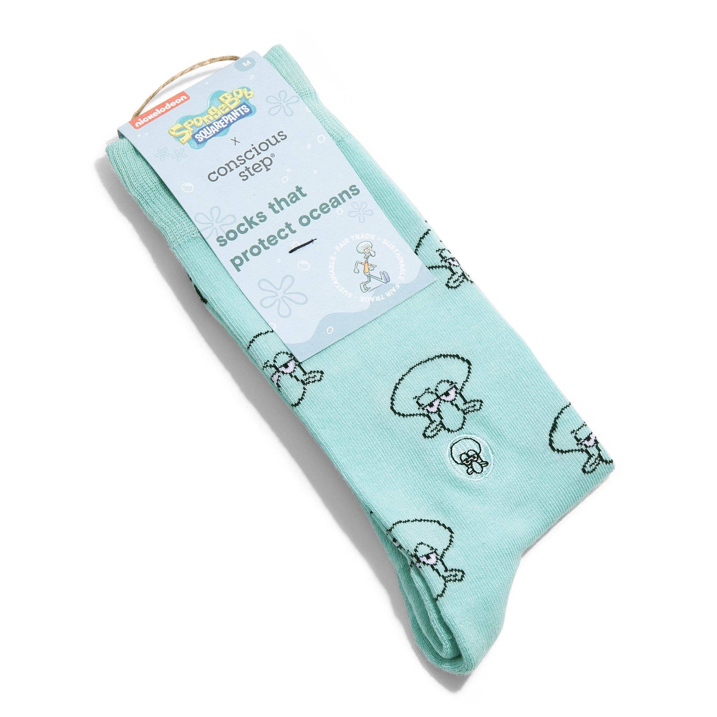 Conscious Step - Squidward Socks that Protect Oceans Conscious Step -better made easy-eco-friendly-sustainable-gifting