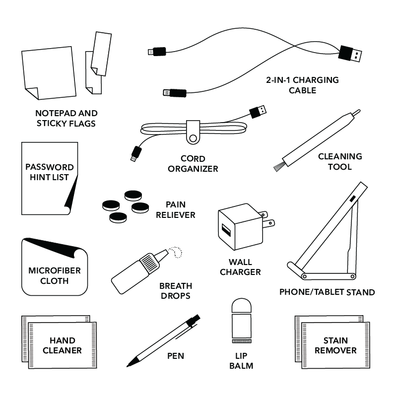 PINCH Provisions - Work from Anywhere Kit | Cognac  Pinch Provisions   -better made easy-eco-friendly-sustainable-gifting