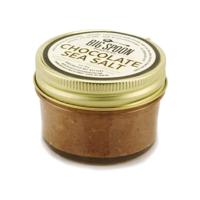 Big Spoon Roasters - Chocolate Sea Salt Almond Butter Big Spoon Roasters 3oz Jar -better made easy-eco-friendly-sustainable-gifting