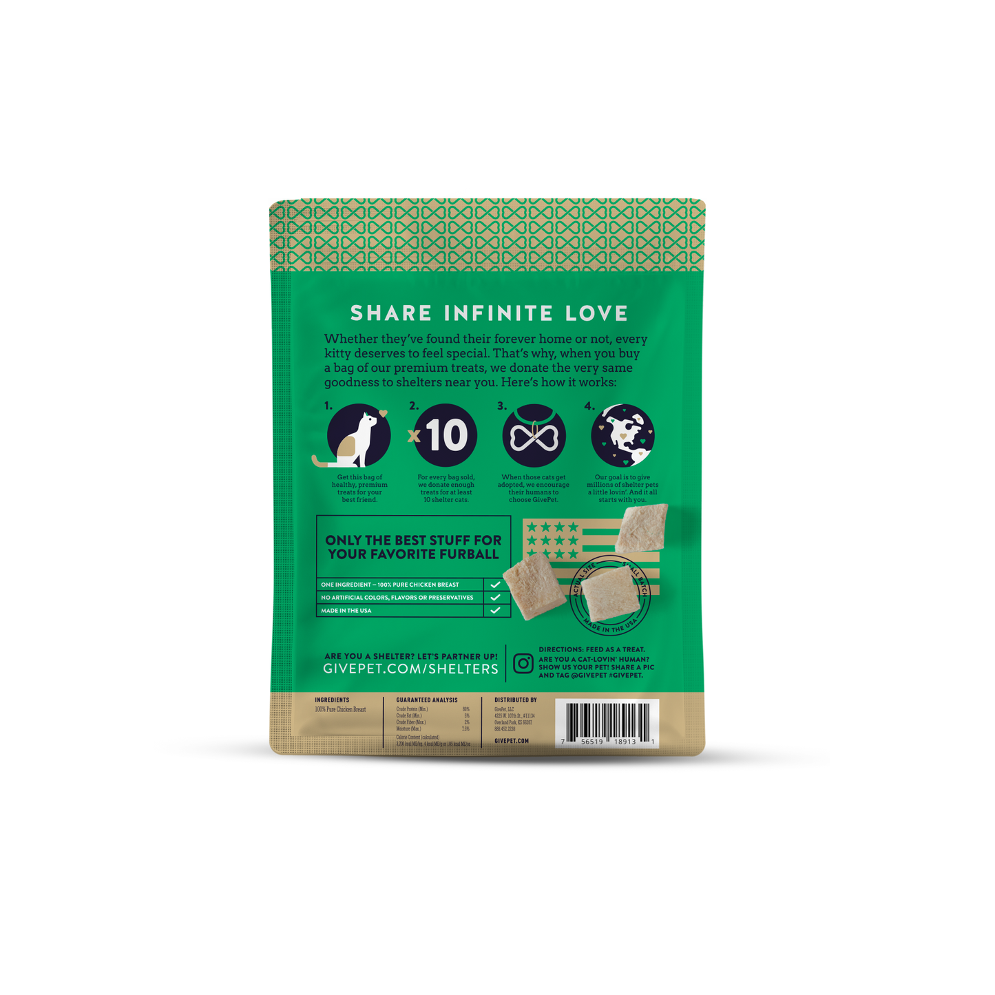 GivePet - GivePet Meowsterpiece Freeze Dried Cat Treats GivePet -better made easy-eco-friendly-sustainable-gifting