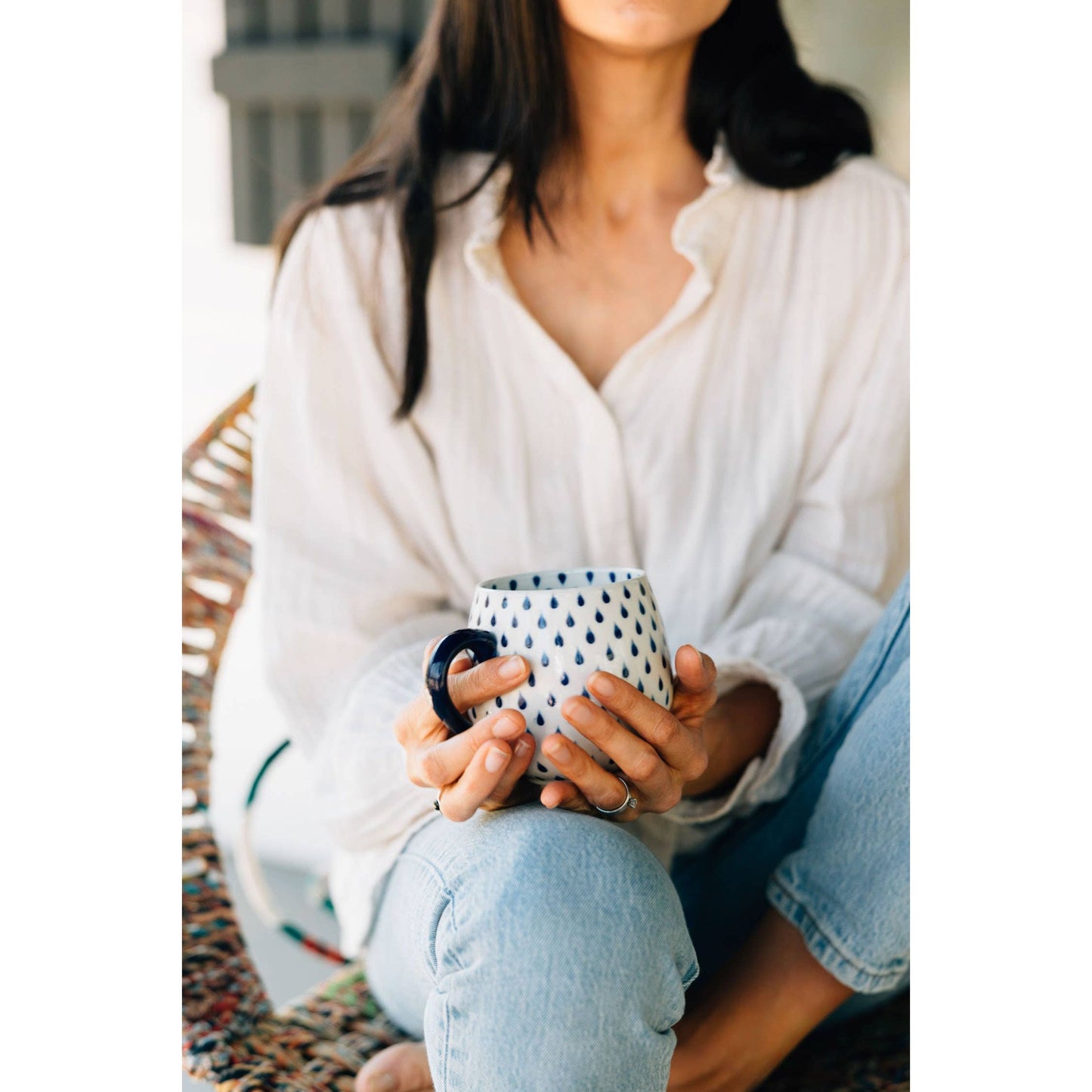 Ten Thousand Villages - Rainy Day Mug Ten Thousand Villages -better made easy-eco-friendly-sustainable-gifting