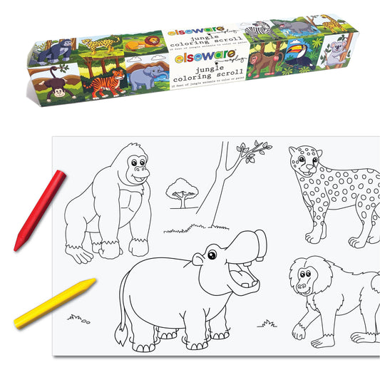 eco-kids / elseware unplug - Coloring Scrolls - Assorted (3 each) - case eco-kids / elseware unplug -better made easy-eco-friendly-sustainable-gifting