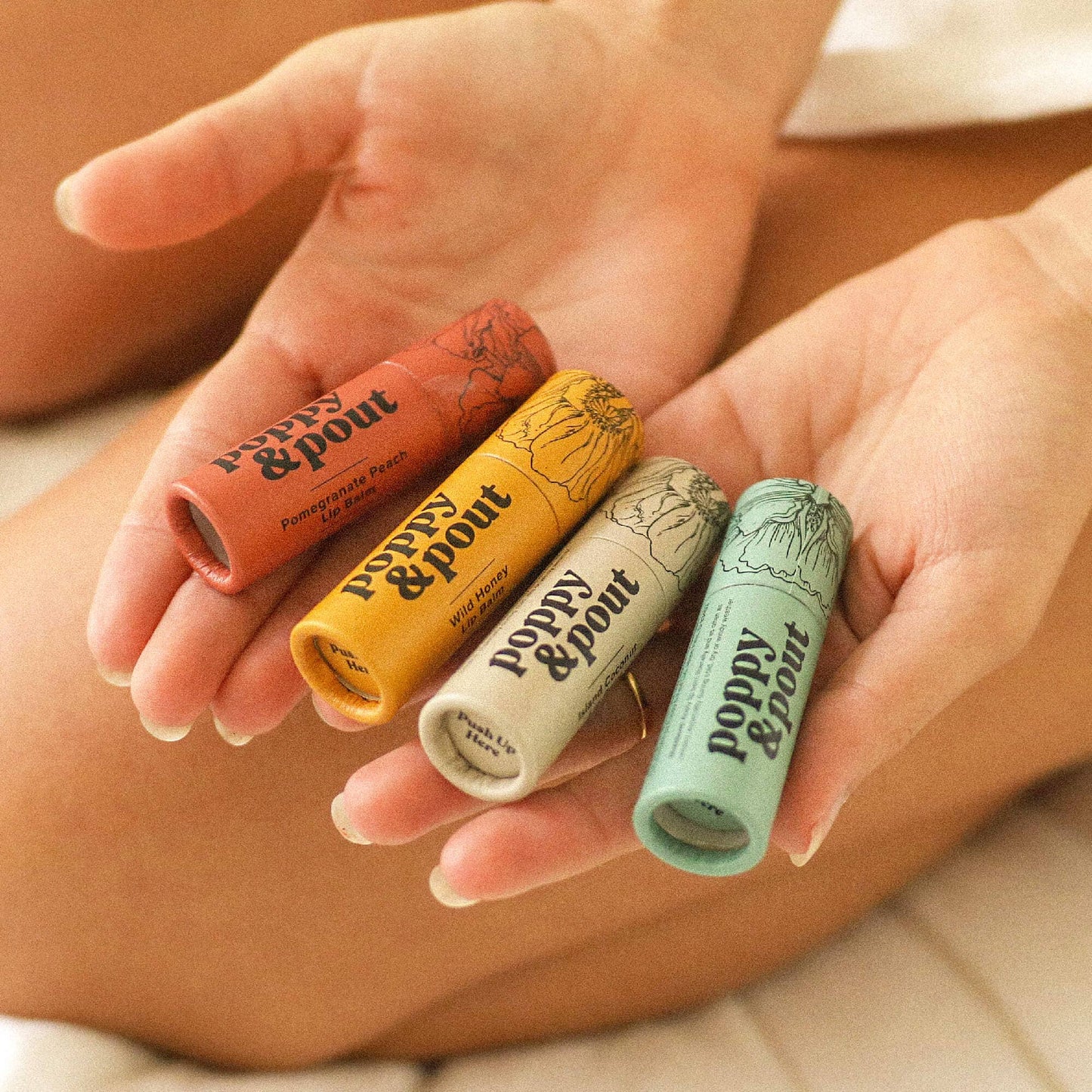 Poppy & Pout - Lip Balm, Island Coconut Poppy & Pout -better made easy-eco-friendly-sustainable-gifting