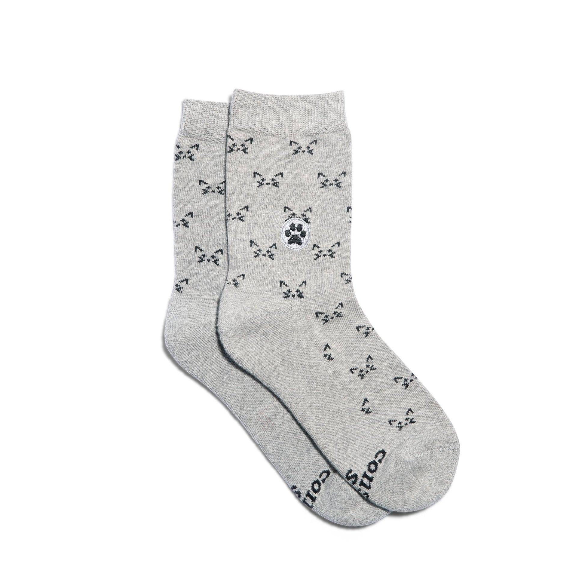 Conscious Step - Kids Socks that Save Cats  Conscious Step   -better made easy-eco-friendly-sustainable-gifting