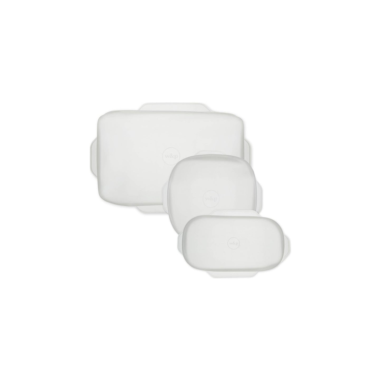 FINAL SALE - Reusable Silicone Stretch Baking Lids - Set of 3 W&P -better made easy-eco-friendly-sustainable-gifting