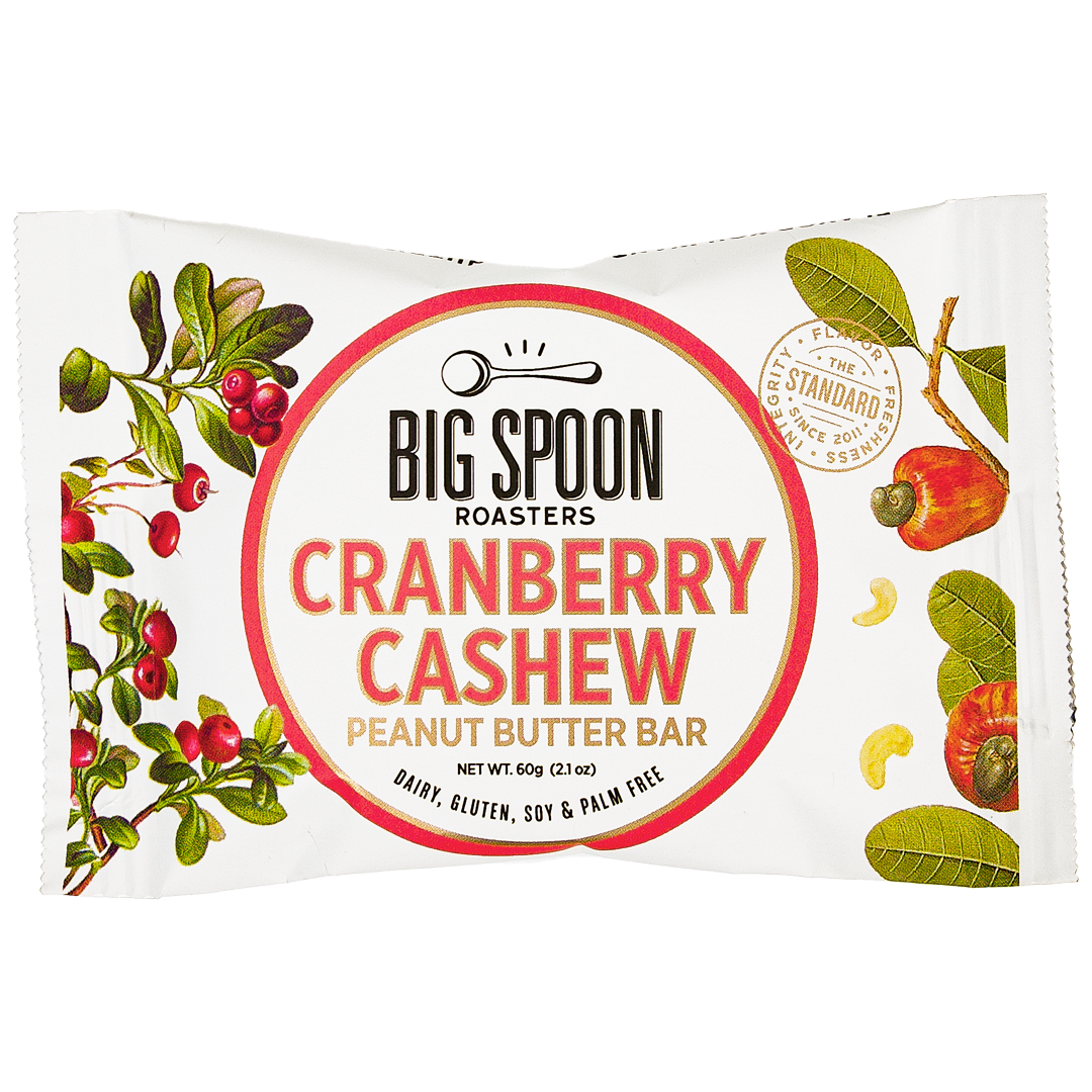 Big Spoon Roasters - Cranberry Cashew Peanut Butter Bar Big Spoon Roasters -better made easy-eco-friendly-sustainable-gifting
