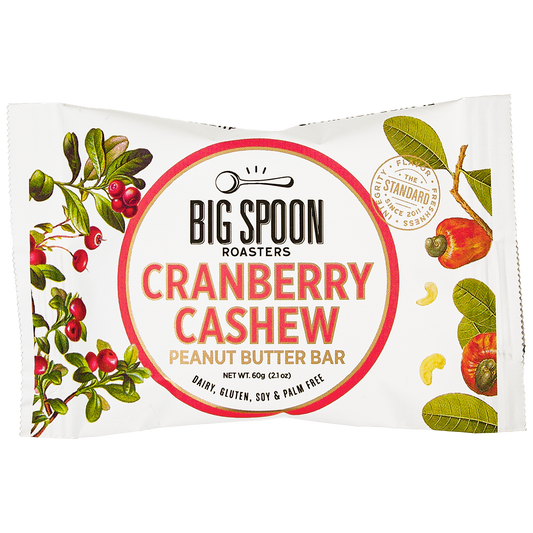 Big Spoon Roasters - Cranberry Cashew Peanut Butter Bar Big Spoon Roasters -better made easy-eco-friendly-sustainable-gifting