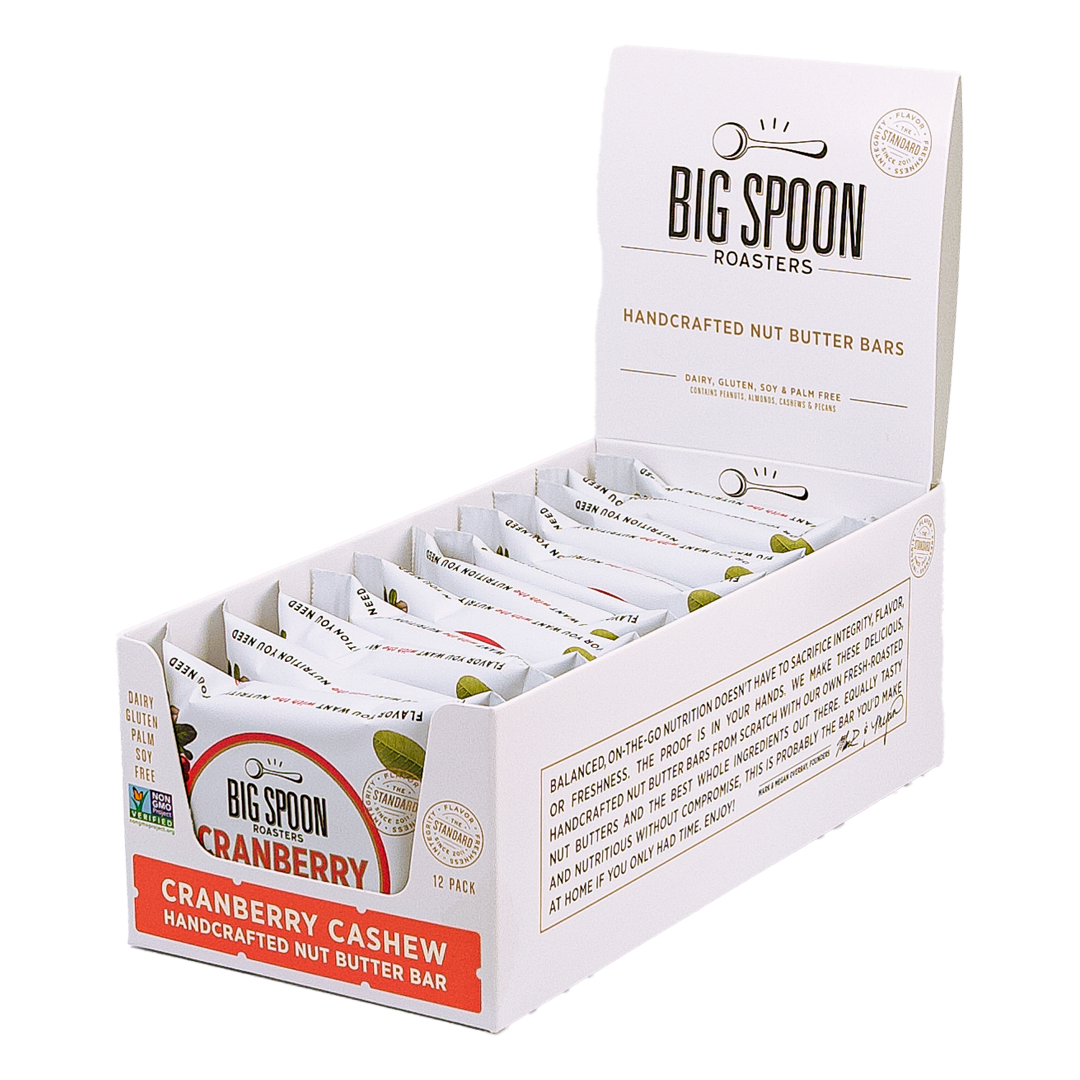 Big Spoon Roasters - Cranberry Cashew Peanut Butter Bar Big Spoon Roasters -better made easy-eco-friendly-sustainable-gifting
