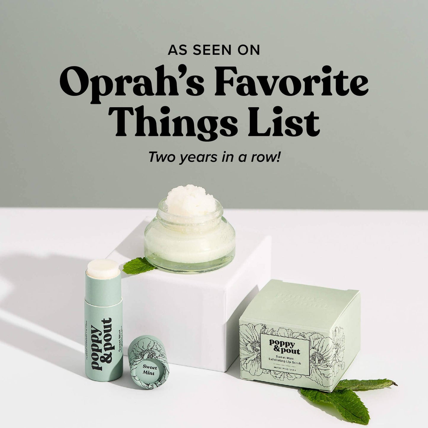Poppy & Pout - Lip Balm, Sweet Mint Poppy & Pout -better made easy-eco-friendly-sustainable-gifting