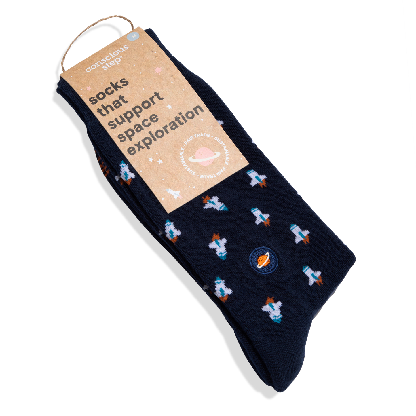 Conscious Step - Socks that Support Space Exploration Conscious Step -better made easy-eco-friendly-sustainable-gifting