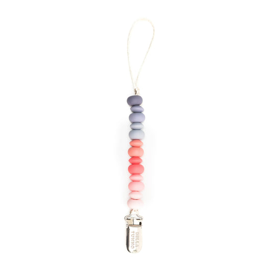 Bella Tunno - Multi Color Reds Pacifier Clip Bella Tunno -better made easy-eco-friendly-sustainable-gifting