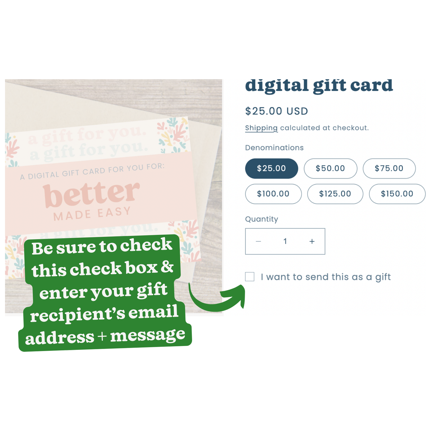 better made easy gift card gift card better made easy   -better made easy-eco-friendly-sustainable-gifting
