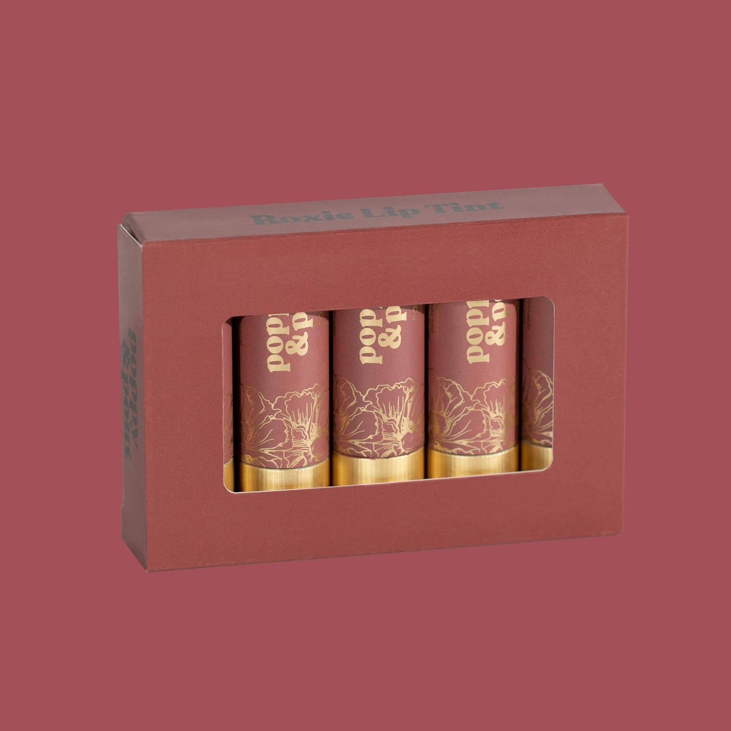 Poppy & Pout - Lip Tint, Roxie Poppy & Pout -better made easy-eco-friendly-sustainable-gifting