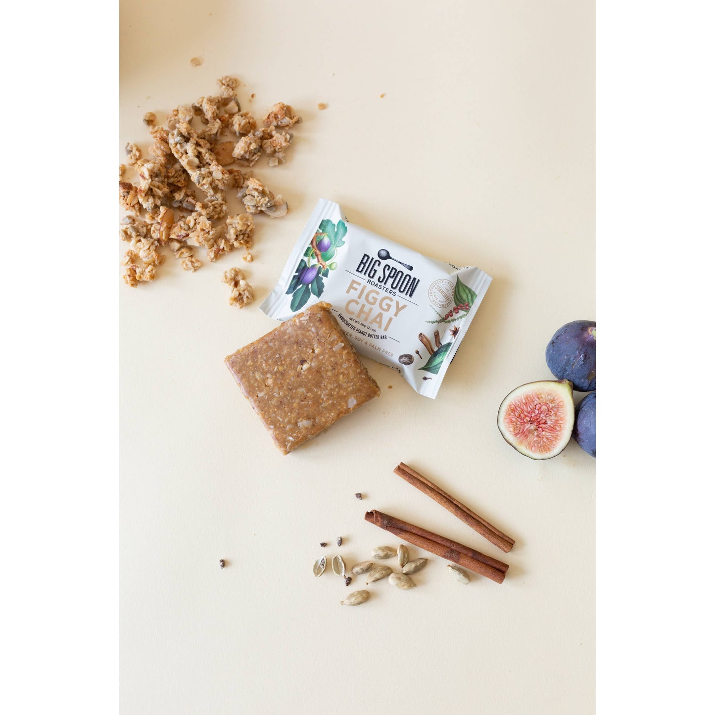 Big Spoon Roasters - Figgy Chai Peanut Butter Bar Big Spoon Roasters -better made easy-eco-friendly-sustainable-gifting