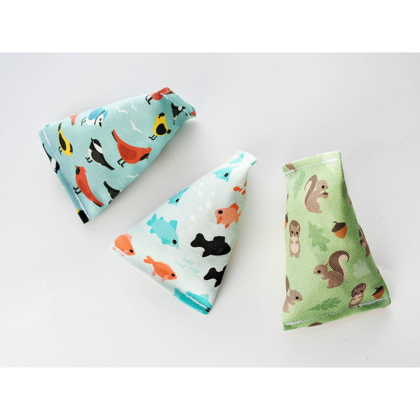 Chester and Pearl - Catnip Crinkle Pouncers Cat Toys - cat TV Chester and Pearl -better made easy-eco-friendly-sustainable-gifting