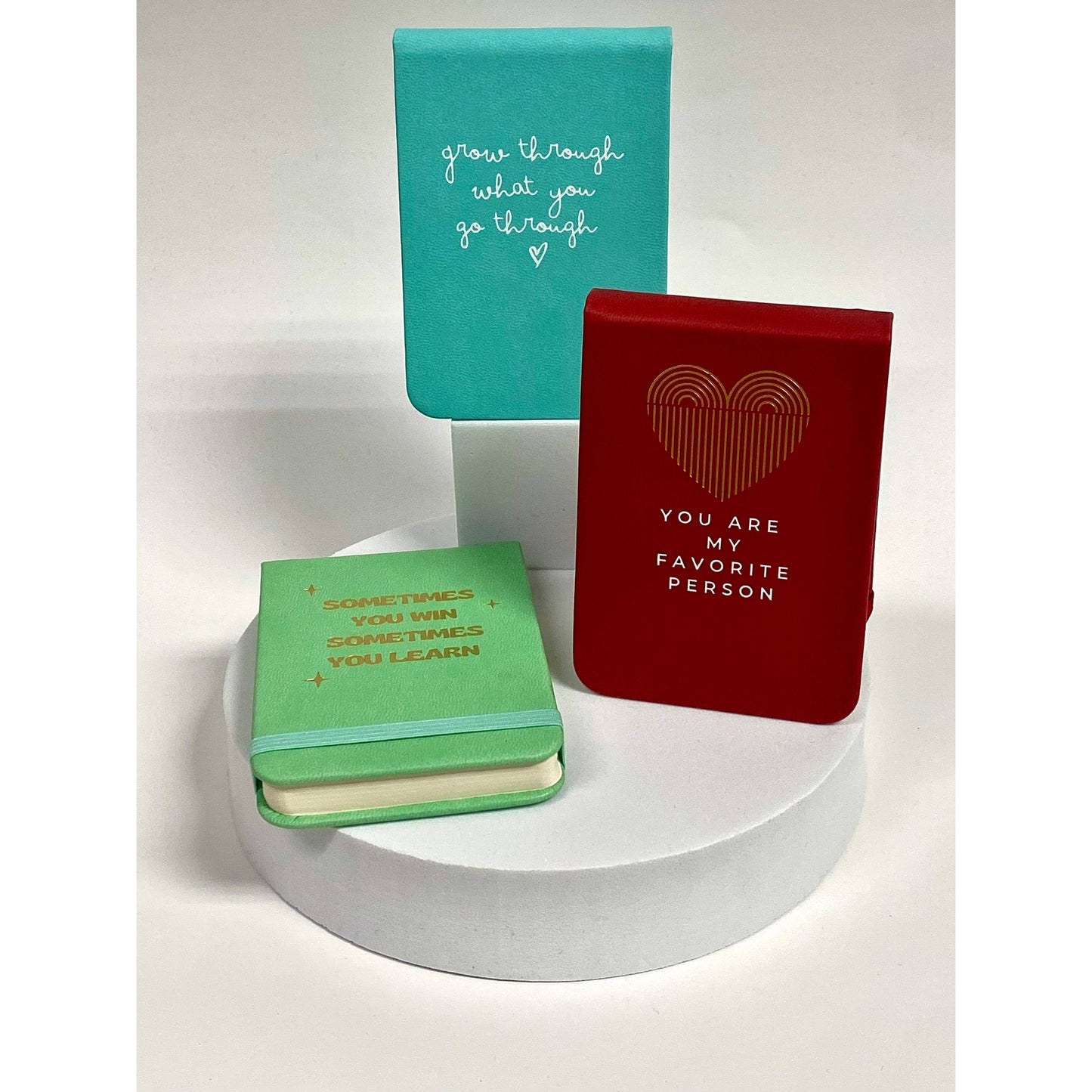 Properly Improper - Grow Through What You Go Through Leatherette Pocket Journal Properly Improper -better made easy-eco-friendly-sustainable-gifting