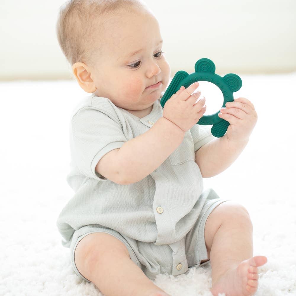 Bella Tunno - Frog Rattle Teether - a gift that gives a meal Bella Tunno -better made easy-eco-friendly-sustainable-gifting