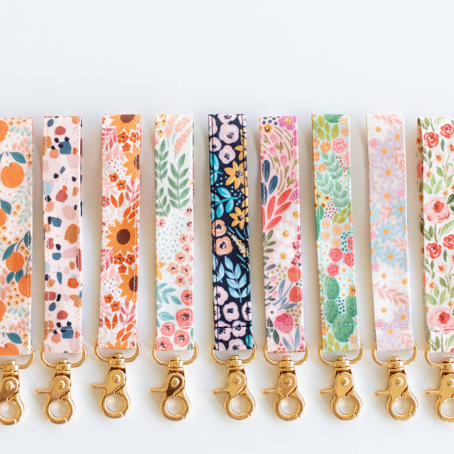 Elyse Breanne Design - Sunflower Field Wristlet Keychain Elyse Breanne Design -better made easy-eco-friendly-sustainable-gifting