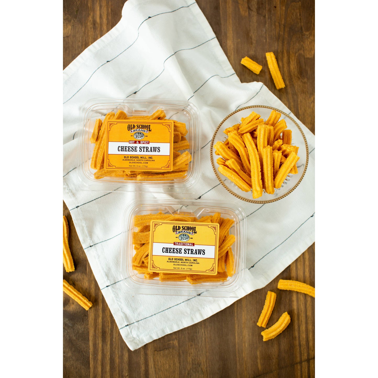 Old School Brand™ - Traditional Cheese Straws Old School Brand™ -better made easy-eco-friendly-sustainable-gifting