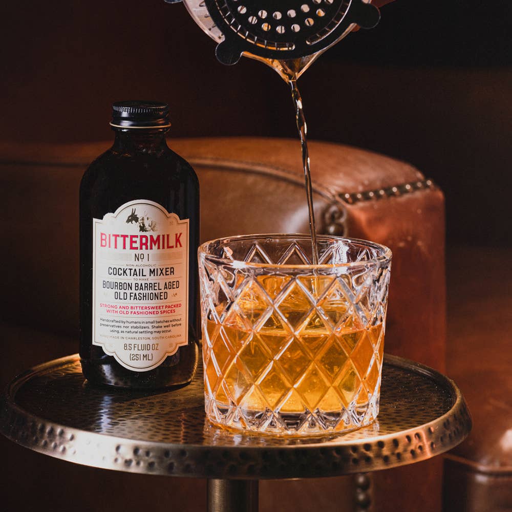 Bittermilk Bottling Co. - Bittermilk No.1 - Bourbon Barrel Aged Old Fashioned Bittermilk Bottling Co. -better made easy-eco-friendly-sustainable-gifting