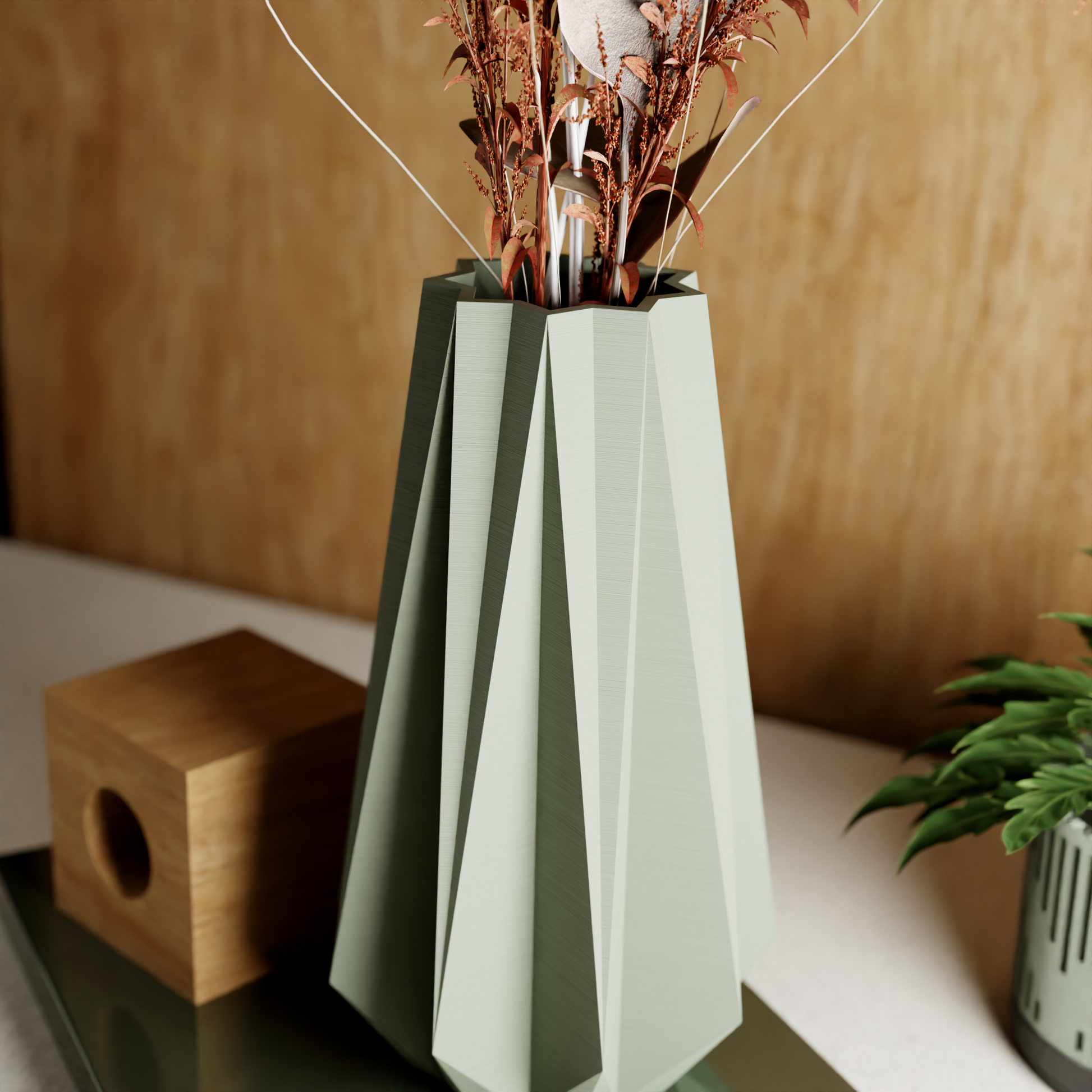 Modernized Pottery - eco-friendly TIMBER Vase  Modernized Pottery   -better made easy-eco-friendly-sustainable-gifting
