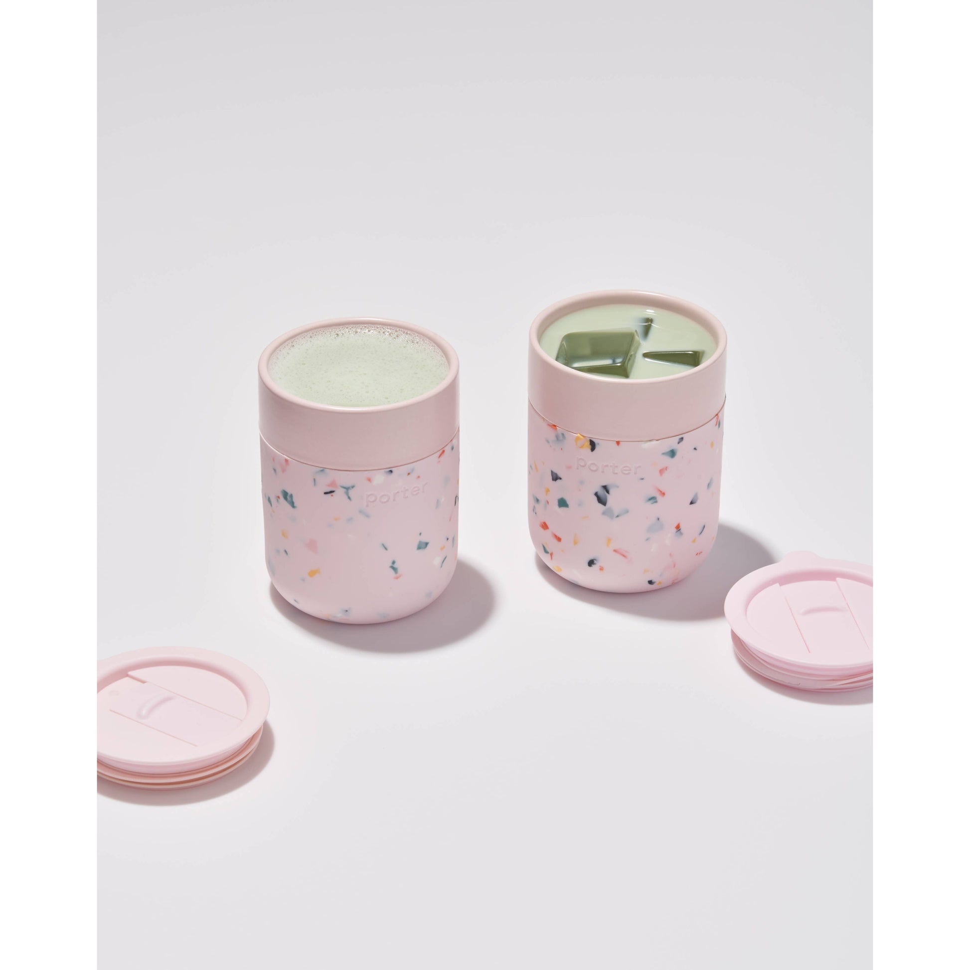 Porter Ceramic Reusable Coffee Mug 12oz - Terrazzo  W&P   -better made easy-eco-friendly-sustainable-gifting