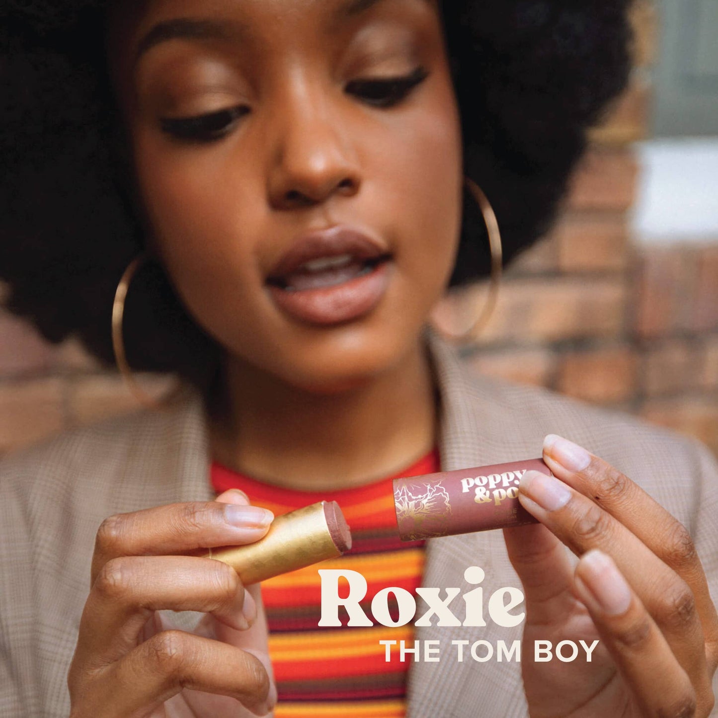 Poppy & Pout - Lip Tint, Roxie Poppy & Pout -better made easy-eco-friendly-sustainable-gifting