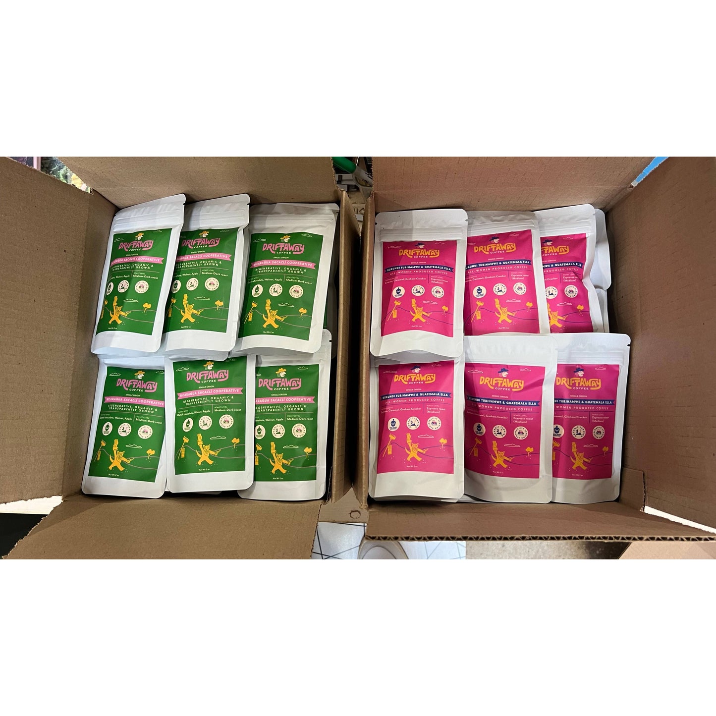 Driftaway Coffee - Women-grown Coffee Bag Driftaway Coffee -better made easy-eco-friendly-sustainable-gifting