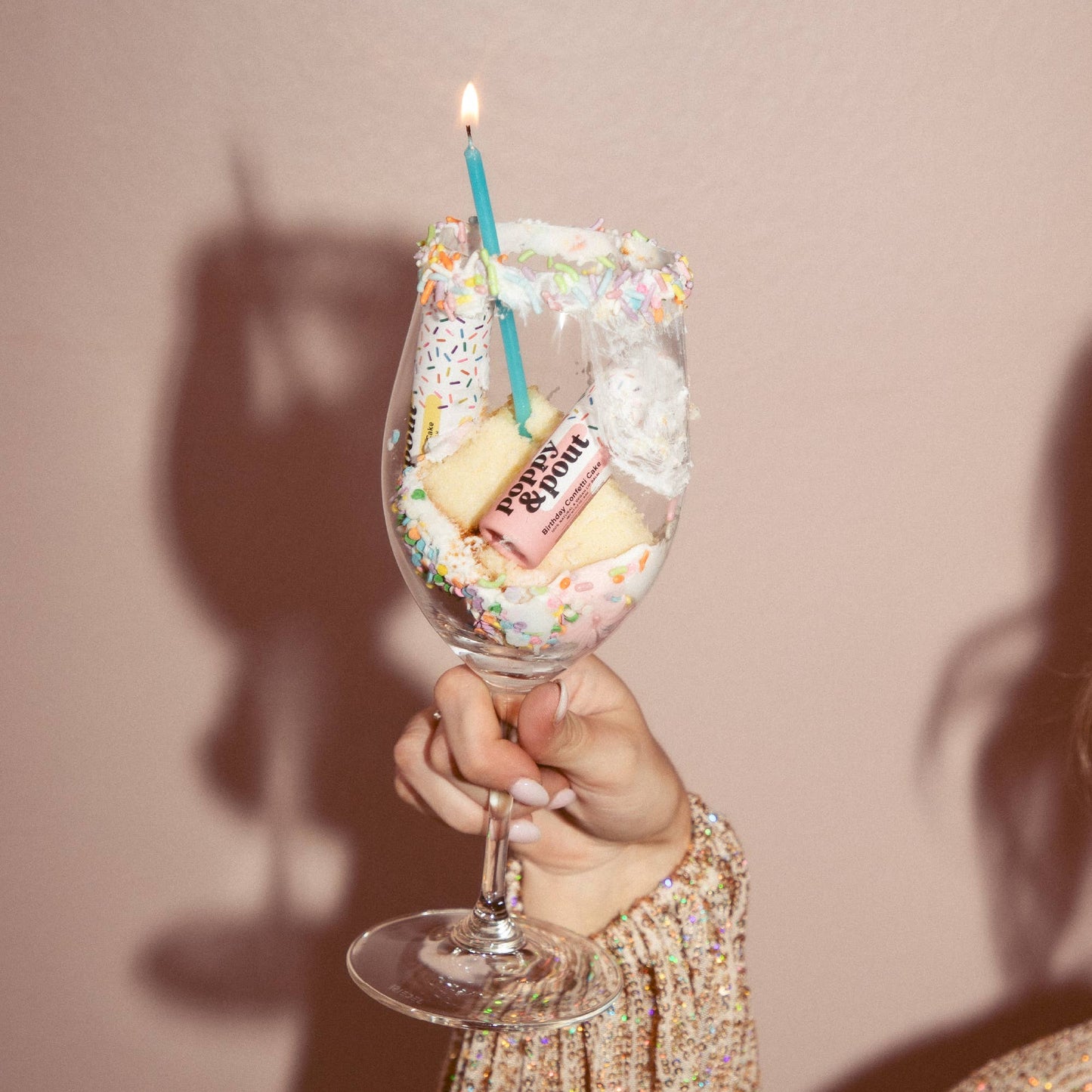Poppy & Pout - Lip Balm, Birthday Confetti Cake, Pink Poppy & Pout -better made easy-eco-friendly-sustainable-gifting