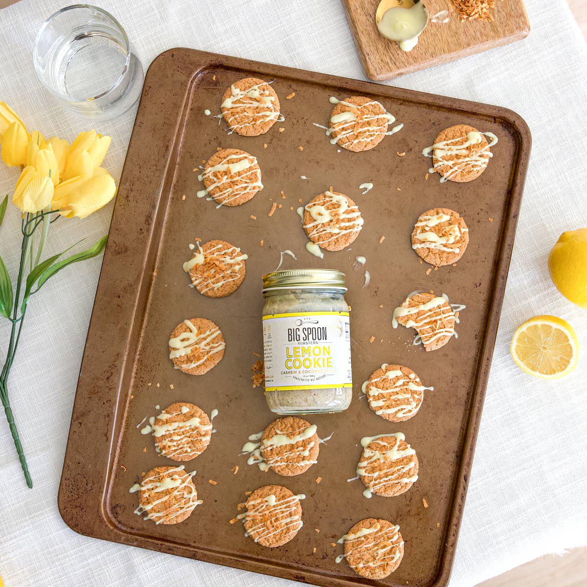 Big Spoon Roasters - Lemon Cookie Cashew & Coconut Butter Big Spoon Roasters -better made easy-eco-friendly-sustainable-gifting