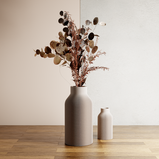 Modernized Pottery - premium bottle vase  Modernized Pottery 10 With Insert Muted White-better made easy-eco-friendly-sustainable-gifting